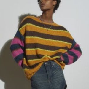 UO Jamie Striped Sweater size small